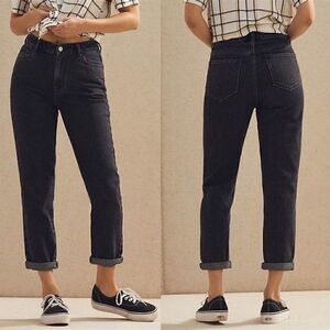 Pacsun- Women’s Soft black High Rise Mom Jeans, Size 28